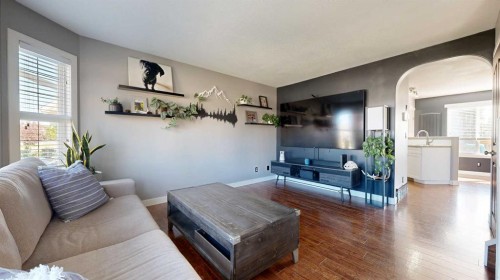 7901 Westpointe Drive, Grande Prairie, AB - Indoor Photo Showing Living Room