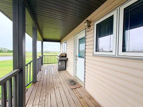 4611 44 Street, Rycroft, AB - Outdoor With Deck Patio Veranda With Exterior