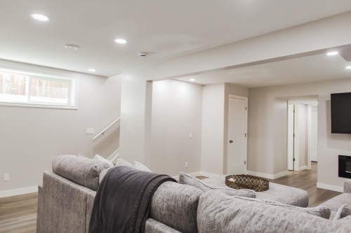 8852 96 Avenue, Grande Prairie, AB - Indoor With Fireplace