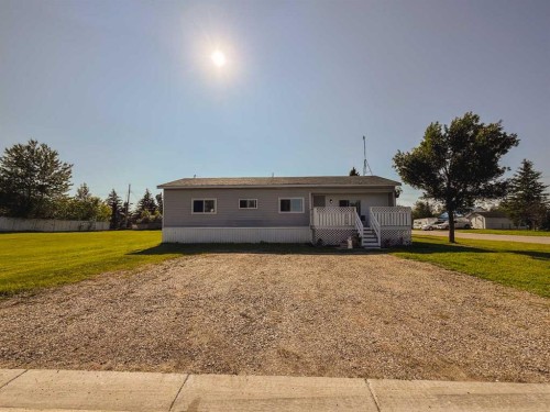 4540 48 Street, Rycroft, AB - Outdoor With Deck Patio Veranda
