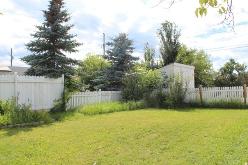 420 3Rd Street Ne, Manning, AB - Outdoor With Backyard
