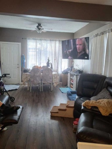 5031 48 Avenue, Girouxville, AB - Indoor Photo Showing Living Room