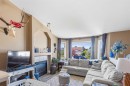 10733 75 Avenue, Grande Prairie, AB  - Indoor Photo Showing Living Room With Fireplace 