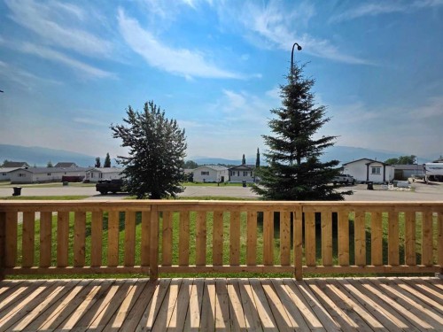 229 Mawdsley, Grande Cache, AB - Outdoor With Deck Patio Veranda With View