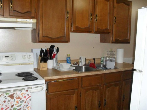 406 3 Street Nw, Manning, AB - Indoor Photo Showing Kitchen
