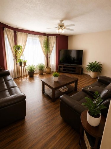 74001-740 Township, High Prairie, AB - Indoor Photo Showing Living Room