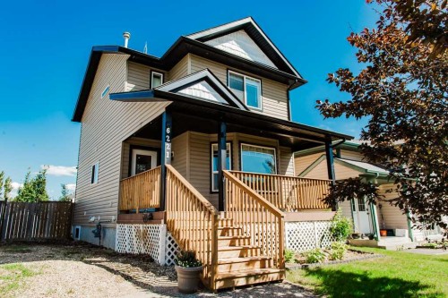 6221 91 Street, Grande Prairie, AB - Outdoor With Deck Patio Veranda