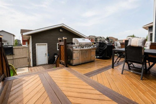9501 88A Street, Grande Prairie, AB - Outdoor With Deck Patio Veranda With Exterior