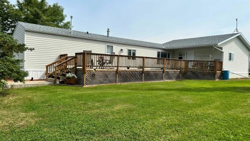 783026 2 Highway, Rycroft, AB - Outdoor With Deck Patio Veranda With Exterior