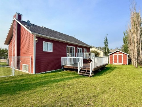 11106 107 Ave, La Crete, AB - Outdoor With Deck Patio Veranda With Exterior
