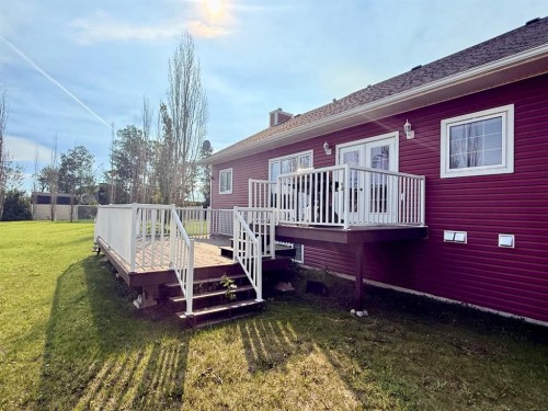 11106 107 Ave, La Crete, AB - Outdoor With Deck Patio Veranda