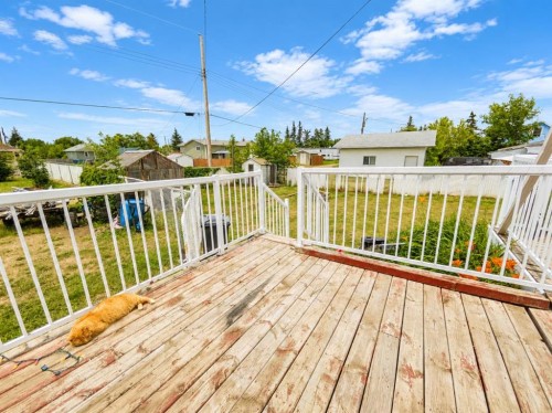 4631 50 Street, Rycroft, AB - Outdoor With Deck Patio Veranda With Exterior