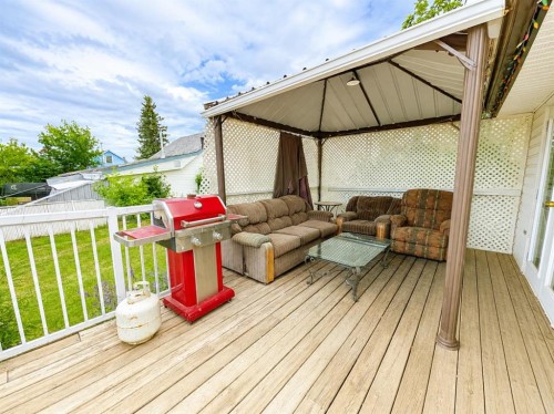 4631 50 Street, Rycroft, AB - Outdoor With Deck Patio Veranda With Exterior