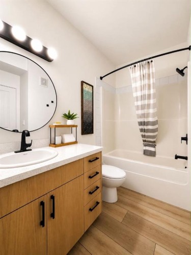101-160 Moberly Road, Grande Cache, AB - Indoor Photo Showing Bathroom