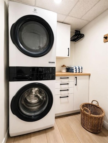 101-160 Moberly Road, Grande Cache, AB - Indoor Photo Showing Laundry Room