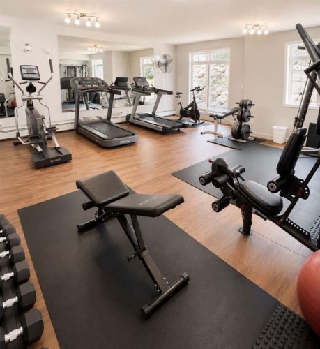 101-160 Moberly Road, Grande Cache, AB - Indoor Photo Showing Gym Room