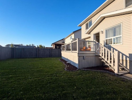 9010 Willow Drive, Grande Prairie, AB - Outdoor With Deck Patio Veranda