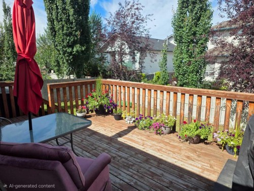 37 Pinnacle Crescent, Grande Prairie, AB - Outdoor With Deck Patio Veranda