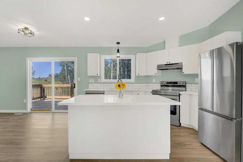 723020 Range Road 95, Beaverlodge, AB - Indoor Photo Showing Kitchen With Upgraded Kitchen