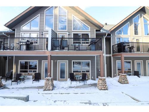 608 & 609-405 4Th St, Rural Cypress County, AB - Outdoor With Balcony With Deck Patio Veranda With Facade