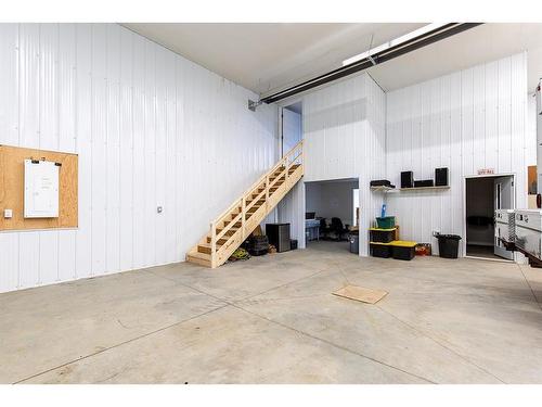 11415 Range Road 61, Rural Cypress County, AB - Indoor Photo Showing Garage