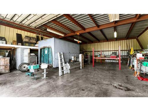 11010 Highway 887, Rural Cypress County, AB - Indoor Photo Showing Garage
