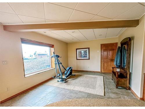 39577 Range Road 20-1, Rural Stettler No. 6, County Of, AB - Indoor Photo Showing Gym Room