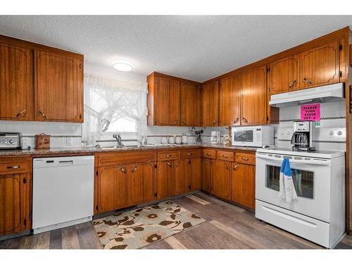 31 4 Street Nw, Redcliff, AB - Indoor Photo Showing Kitchen With Double Sink