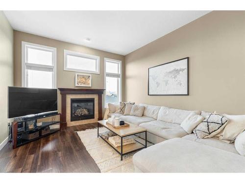 104 Ranchview Way Ne, Medicine Hat, AB - Indoor Photo Showing Living Room With Fireplace