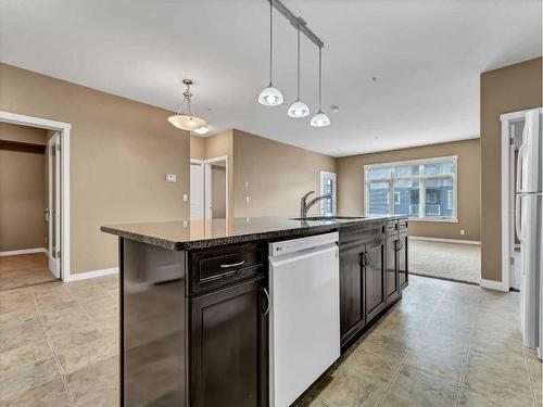 409-19 Terrace View, Medicine Hat, AB - Indoor Photo Showing Kitchen With Upgraded Kitchen