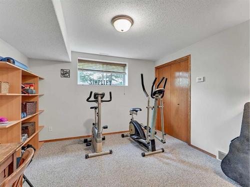 104063 Range Road 111, Bow Island, AB - Indoor Photo Showing Gym Room