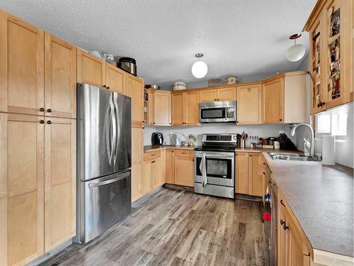 361 Shepherd Crescent Se, Medicine Hat, AB - Indoor Photo Showing Kitchen With Double Sink