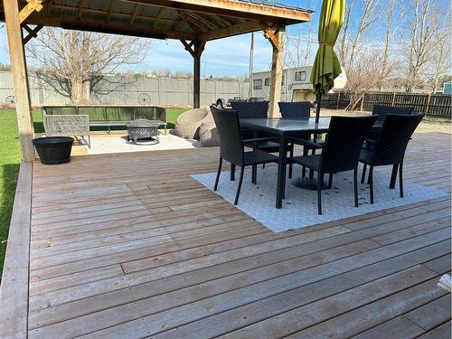 637 East 1 Street, Dunmore, AB - Outdoor With Deck Patio Veranda With Exterior