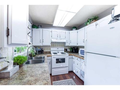 228 Seven Persons Drive Sw, Medicine Hat, AB - Indoor Photo Showing Kitchen With Double Sink