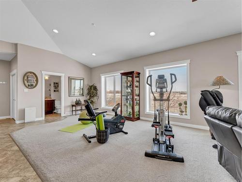 5518 Township Road 120, Rural Cypress County, AB - Indoor Photo Showing Gym Room