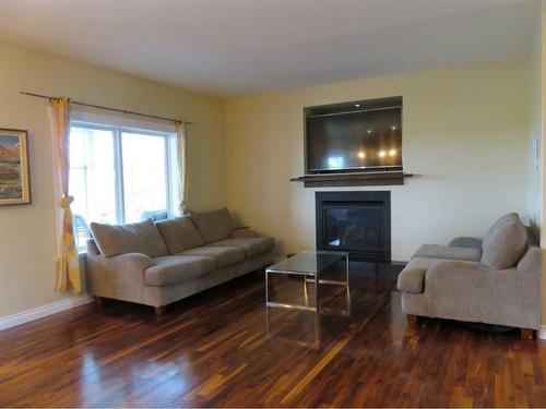 624 Tokar Road, Seven Persons, AB - Indoor Photo Showing Living Room With Fireplace