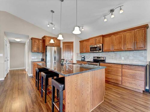 11203 Highway 41, Rural Cypress County, AB - Indoor Photo Showing Kitchen With Double Sink