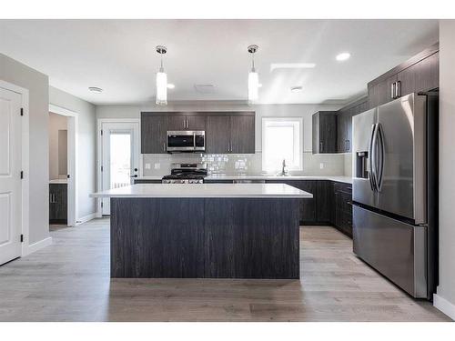 170 Somerset Way Se, Medicine Hat, AB - Indoor Photo Showing Kitchen With Upgraded Kitchen