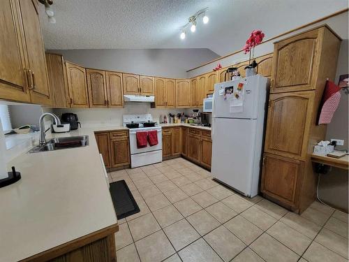 295 Sprague Way Se, Medicine Hat, AB - Indoor Photo Showing Kitchen With Double Sink