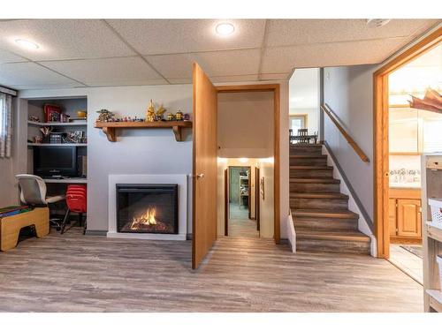 5121 Township Road 120, Dunmore, AB - Indoor With Fireplace