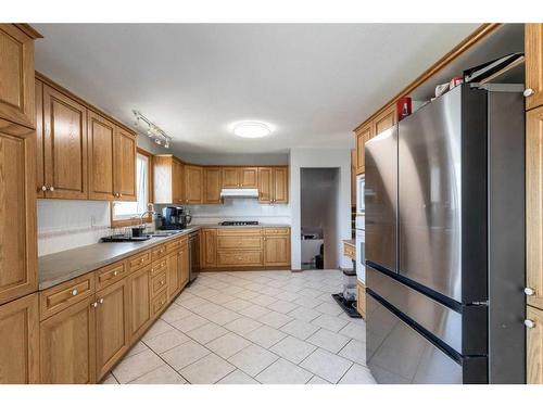 5121 Township Road 120, Dunmore, AB - Indoor Photo Showing Kitchen With Double Sink