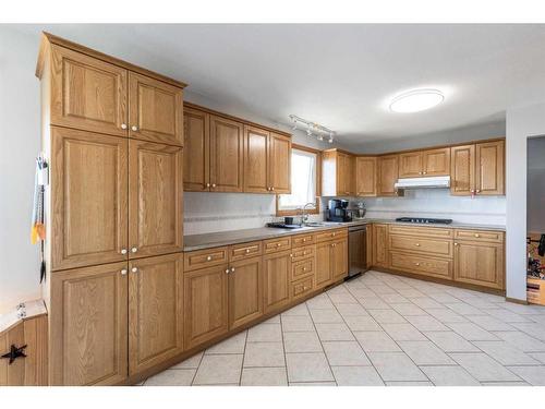 5121 Township Road 120, Dunmore, AB - Indoor Photo Showing Kitchen With Double Sink