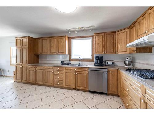 5121 Township Road 120, Dunmore, AB - Indoor Photo Showing Kitchen With Double Sink