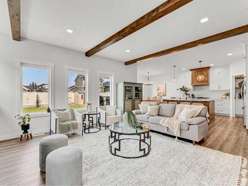 195 Hamptons Crescent Se, Medicine Hat, AB - Indoor Photo Showing Living Room