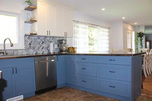 115054 103 Range Road North, Bow Island, AB - Indoor Photo Showing Kitchen With Upgraded Kitchen