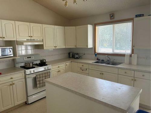 246 Stratton Way Se, Medicine Hat, AB - Indoor Photo Showing Kitchen With Double Sink