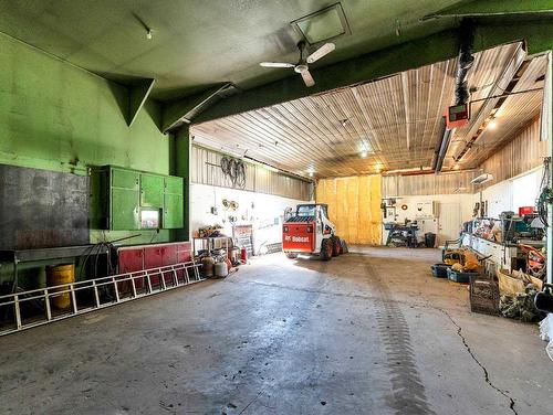 7306 Highway 523, Rural Cypress County, AB - Indoor Photo Showing Garage