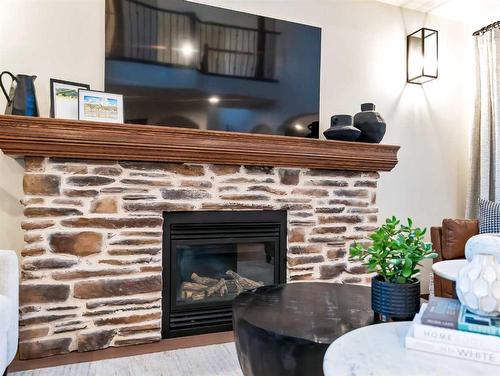 74 Terrace Court Ne, Medicine Hat, AB - Indoor With Fireplace