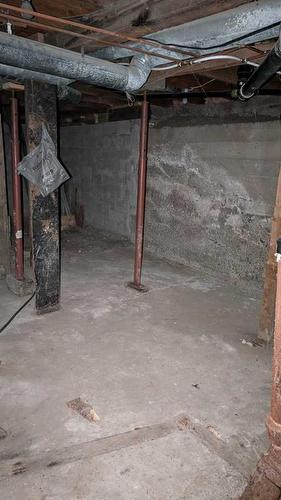 214 Centre Street, Empress, AB - Indoor Photo Showing Basement