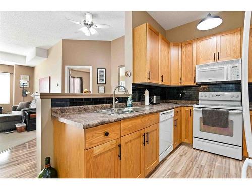 113-194 Sunrise Circle Sw, Medicine Hat, AB - Indoor Photo Showing Kitchen With Double Sink